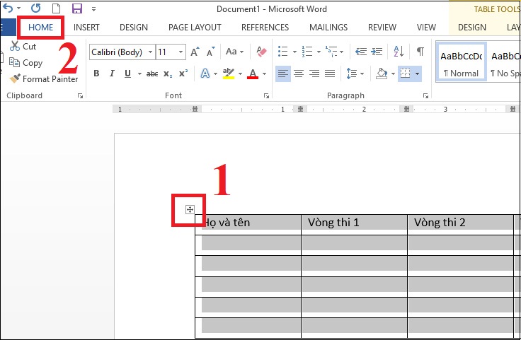 Cách sửa lỗi bảng trong word bị mất mẫu kẻ cực kì nhanh chóng Cách sửa lỗi bảng trong word bị mất dòng kẻ rất là nhanh chóng