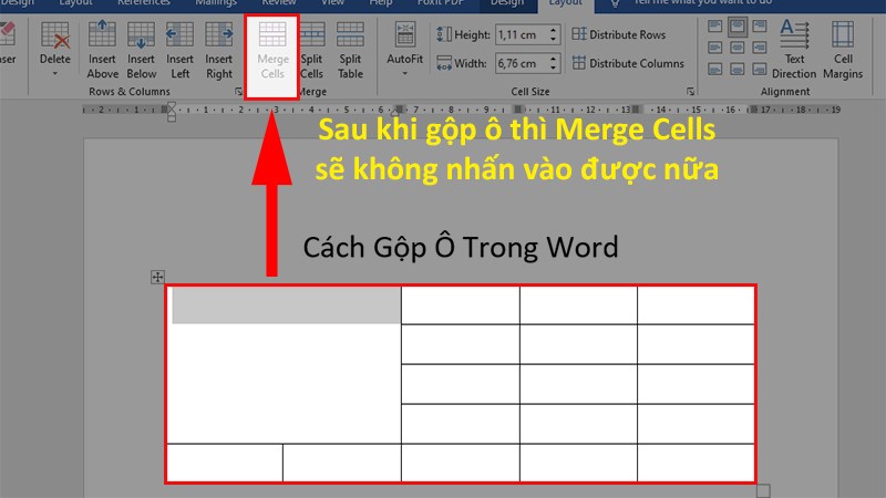 Các giải pháp gộp ô và bỏ gộp ô trong word nhanh đơn giản dễ dàng cho các phiên bản Các biện pháp gộp ô và quăng quật gộp ô trong word nhanh đơn giản cho hồ hết phiên bản